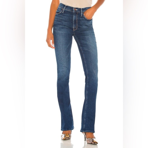 MOTHER Denim - MOTHER The High Waisted Runaway in Sweet & Sassy